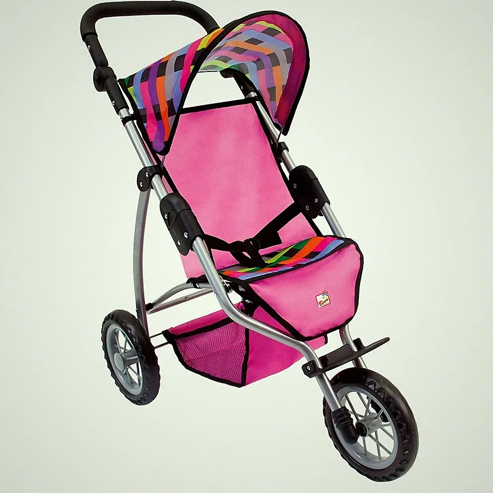 Bino PUPPENWAGEN Jogger Puppenwagen 3 Räder