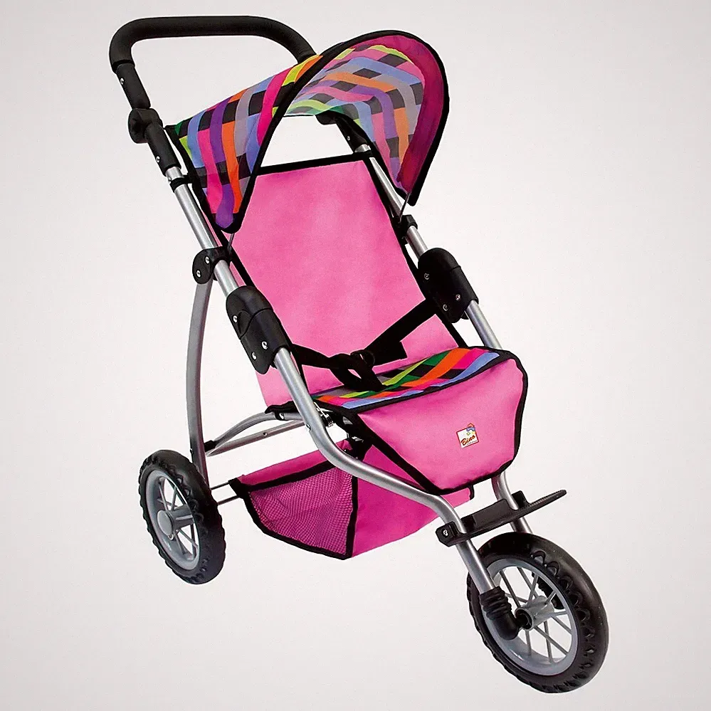 Bino PUPPENWAGEN Jogger Puppenwagen 3 Räder