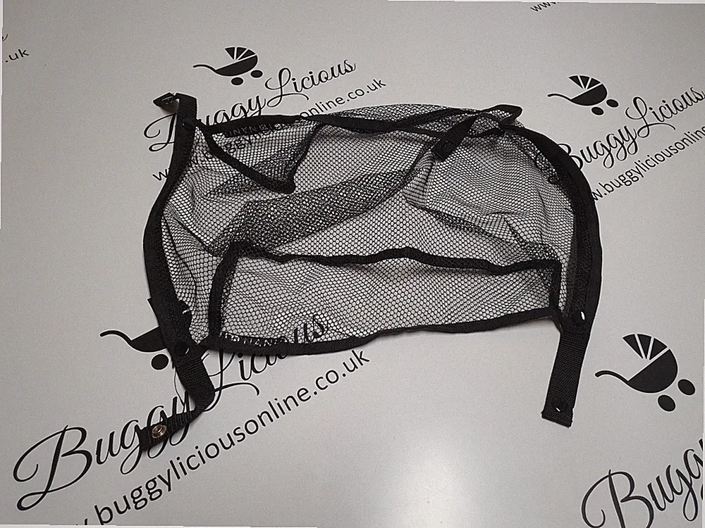 Brandneu Mothercare Nanu Kinderwagen Untersitz Korb schwarz Einkauf Aufbewahrung