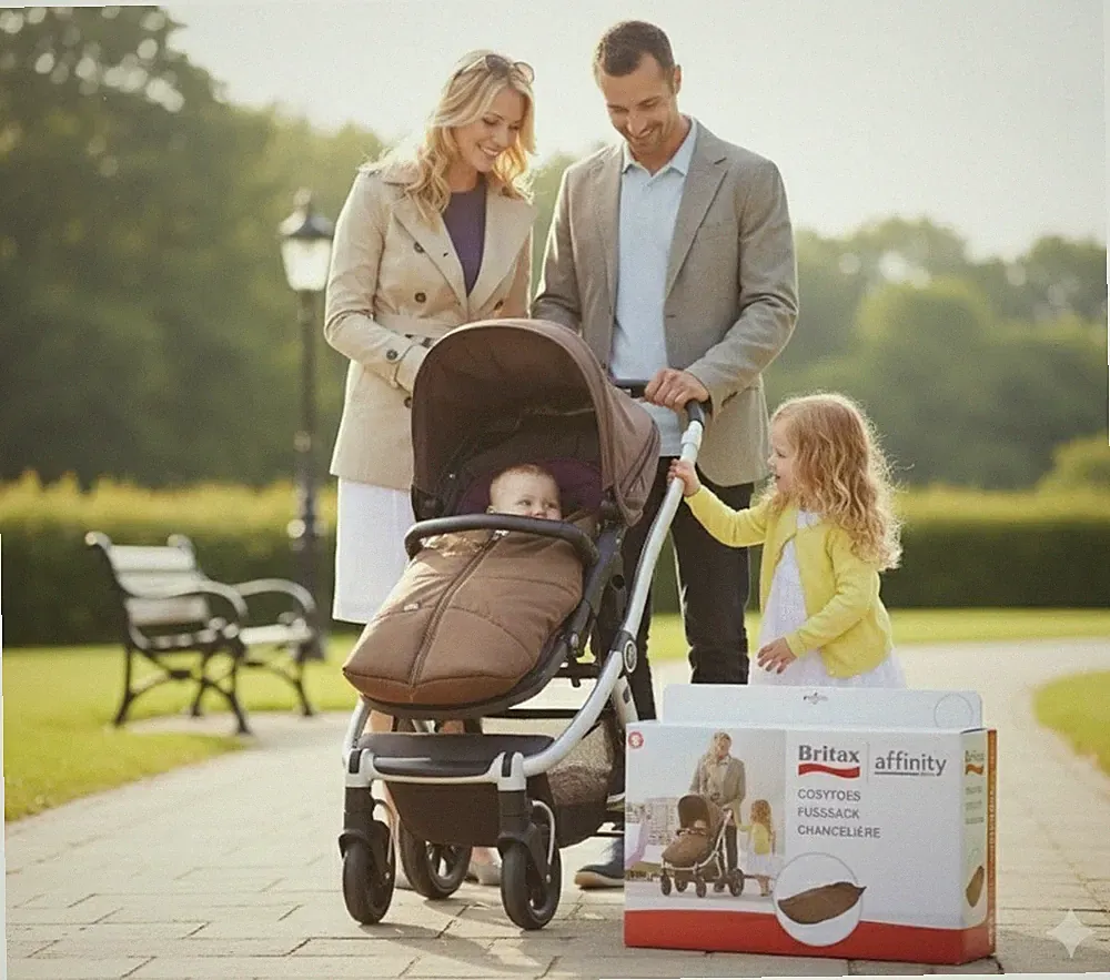 Britax Kinderwagen Affinity Fußsack Chili Pepper Babywagen Zubehör
