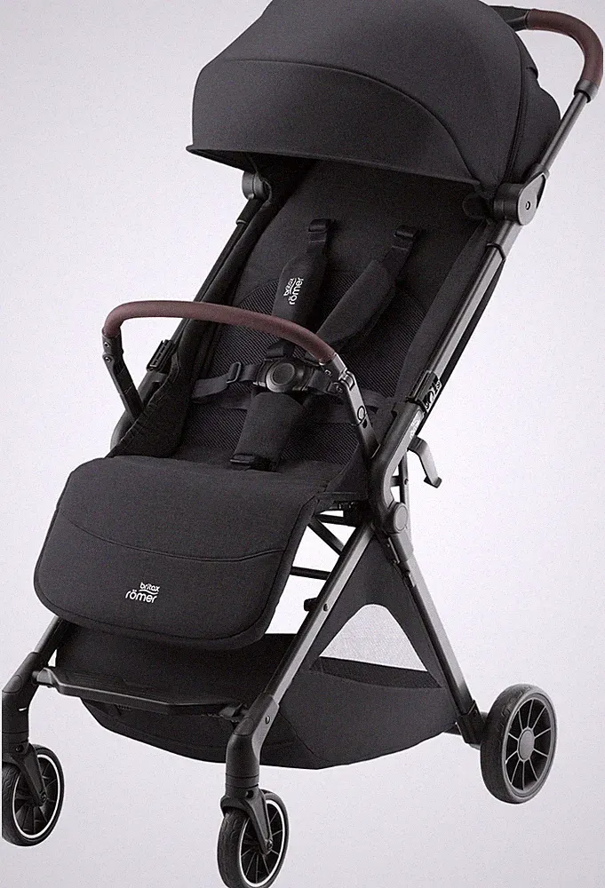 Britax Römer Sport Kinder Buggy Wagen TIRA schwarz ab Geburt 53x114x100 cm