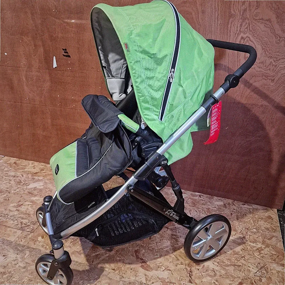 Britax Romer B-Dual 4 Kinderwagen Buggy klappbar Aurora Green Lime