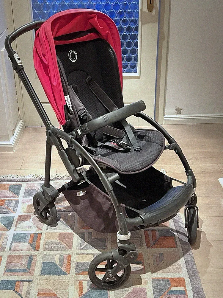 Bugaboo Bee 6 Kinderwagen mit Sitz Und Liegewanne Mit Fusssack Und Regenschutz