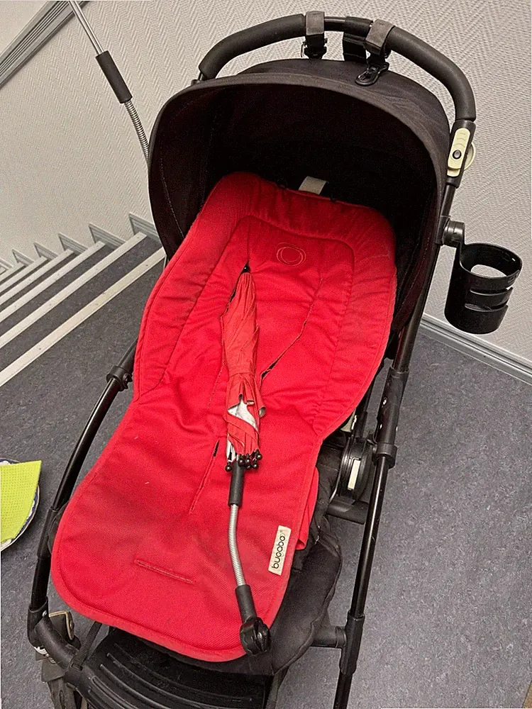 Bugaboo Bee Black Kinderwagen Einsitzer Seat Kinderwagen