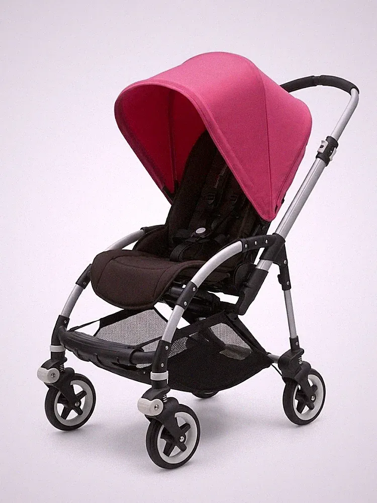 Bugaboo Bee Buggy / Kinderwagen – Extrem kompakt & top Qualität – Pink / Rosa