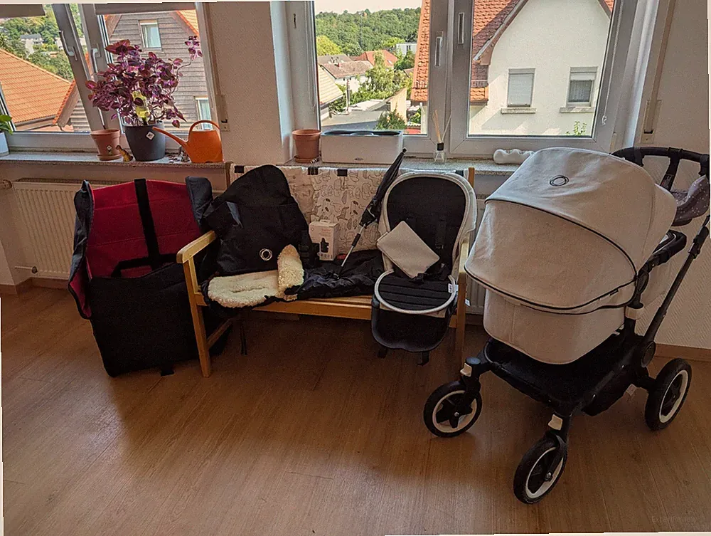 Bugaboo Buffalo Atelier Special Edition 2-in-1 Kinderwagen + Zubehör