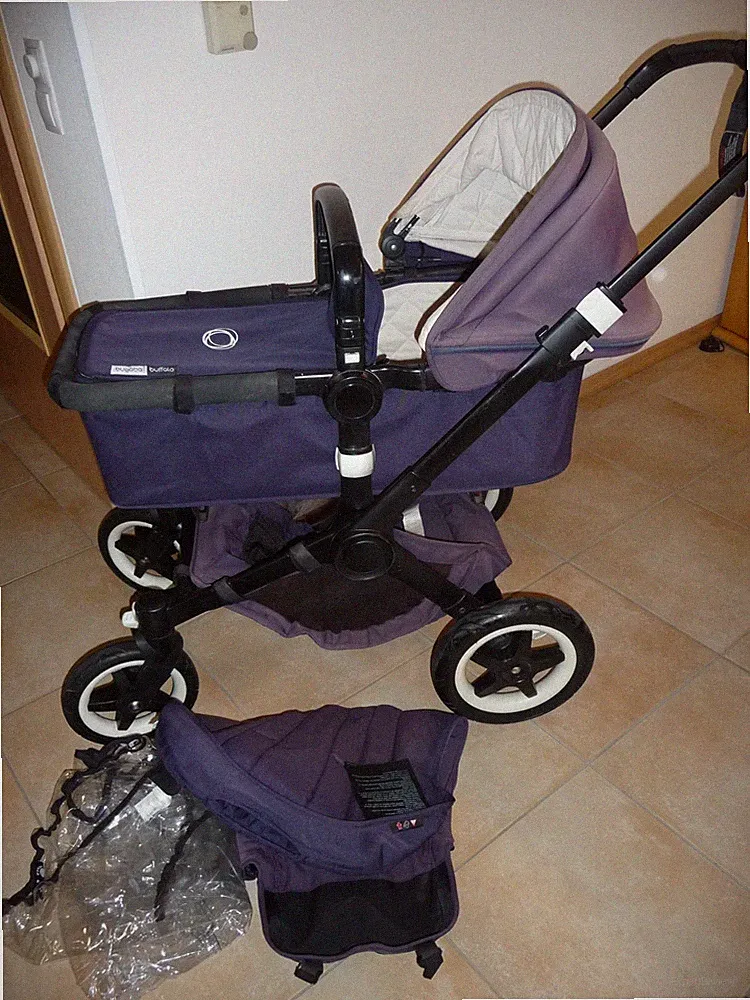 bugaboo buffalo Kombikinderwagen und Sportwagen in blau
