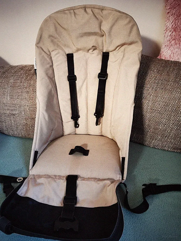 Bugaboo, Cameleon 1 und 2, Sitzeinhang, Canvas, Beige, Sand, Sehr Gut , Sitz