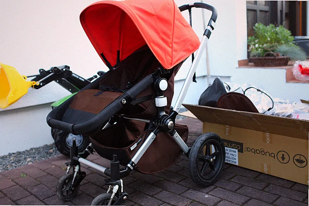 Bugaboo Cameleon Braun Orange, Kinderwagen, sehr gepflegter Zustand