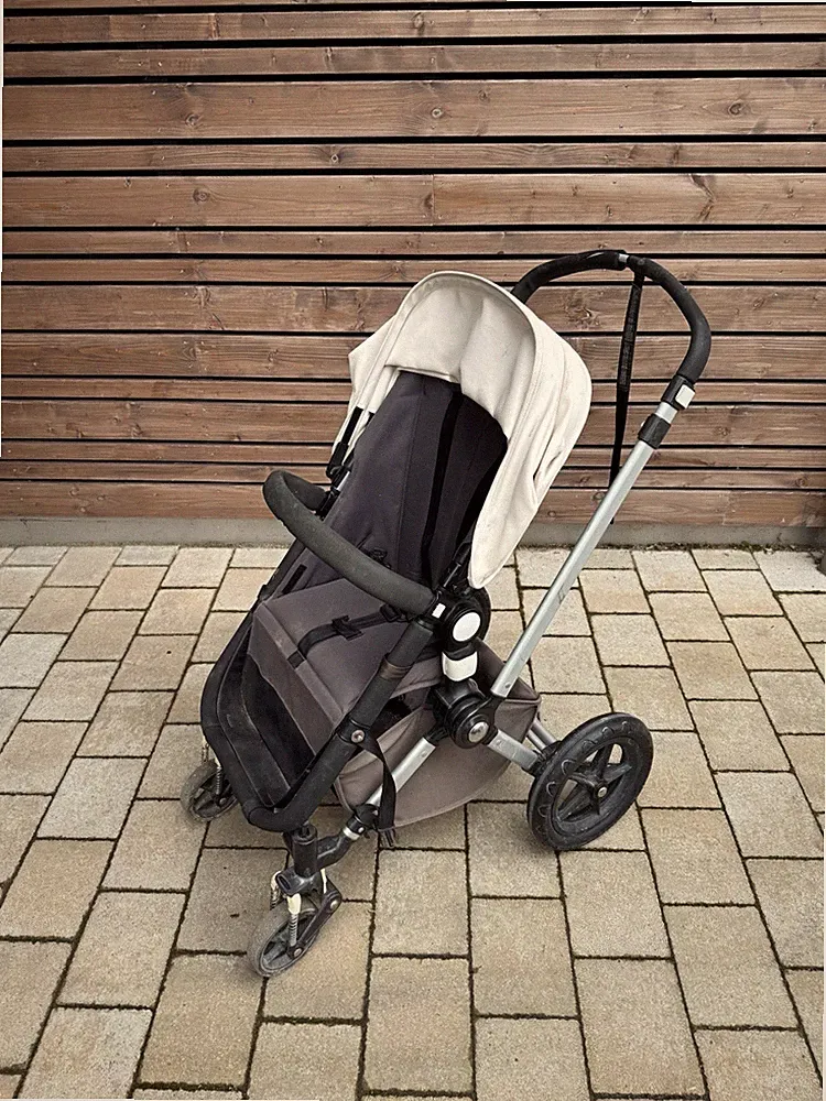 Bugaboo Cameleon Dark Grey Travel Systeme Einsitzer Seat Kinderwagen
