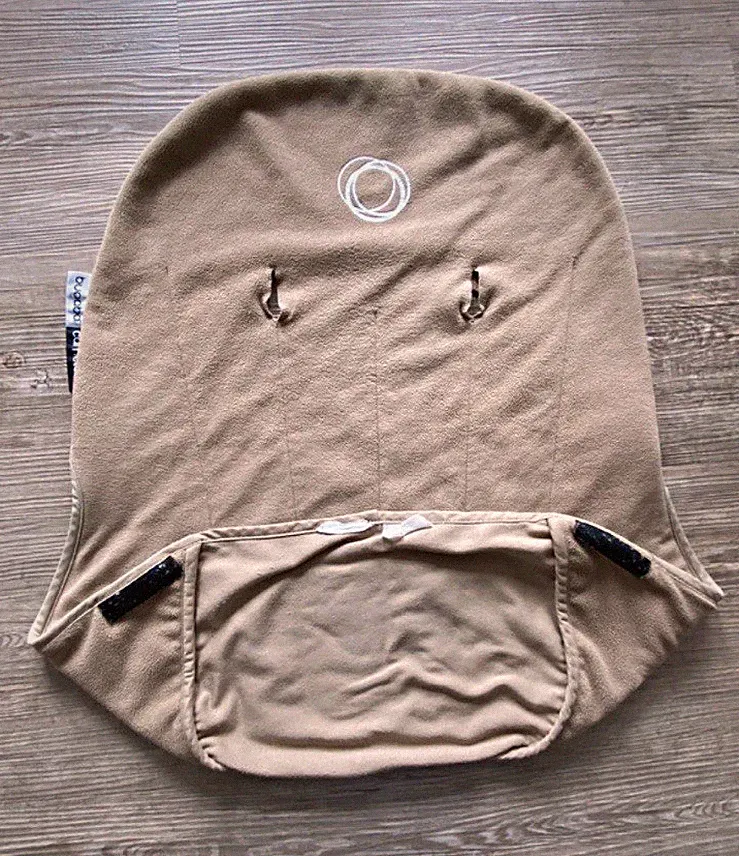 Bugaboo Cameleon Sitzauflage Sitzbezug Sitzpolster für Kinderwagen, Beige Fleece