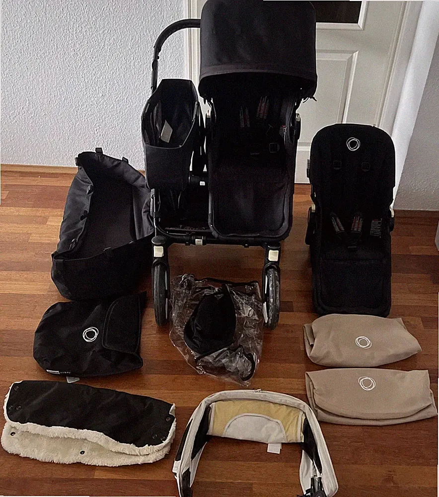Bugaboo Donkey 2 - Geschwisterkinderwagen Buggy * Gebraucht * Sehr Guter Zustand