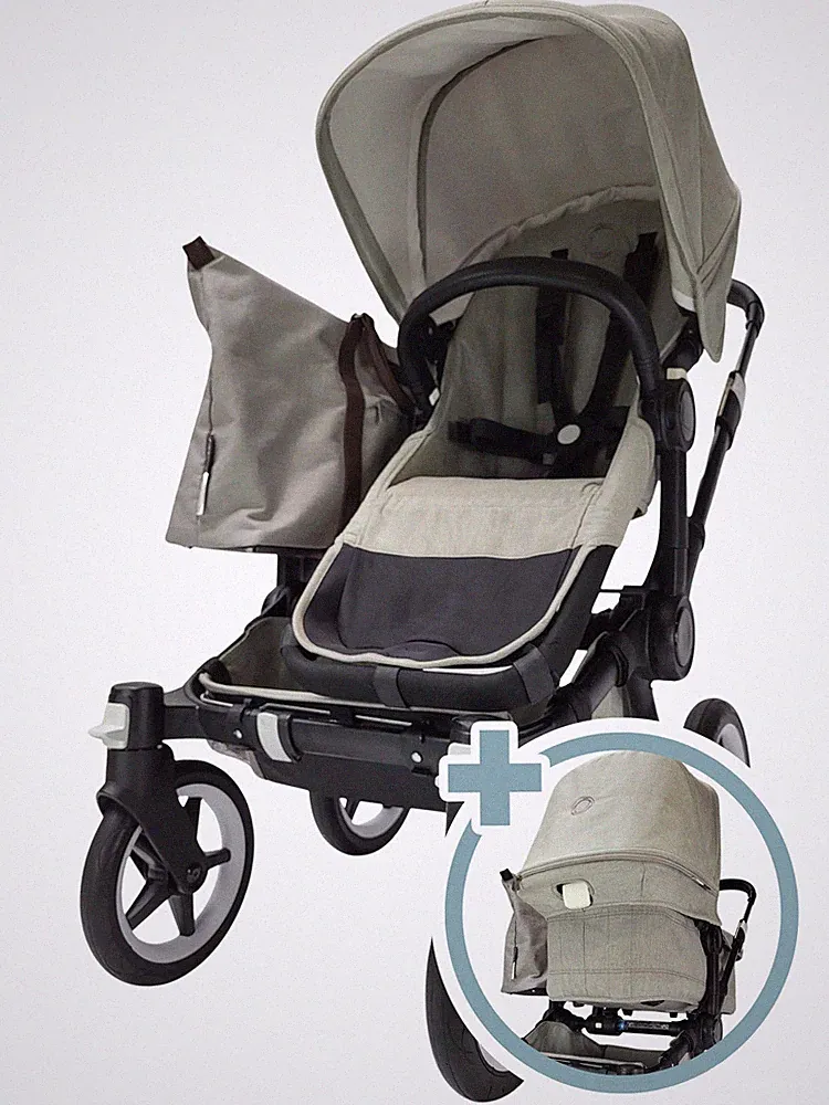 Bugaboo - Donkey 2 Mono Kinderwagen - 1 Jahr Garantie & 30 Tage Rückgaberecht