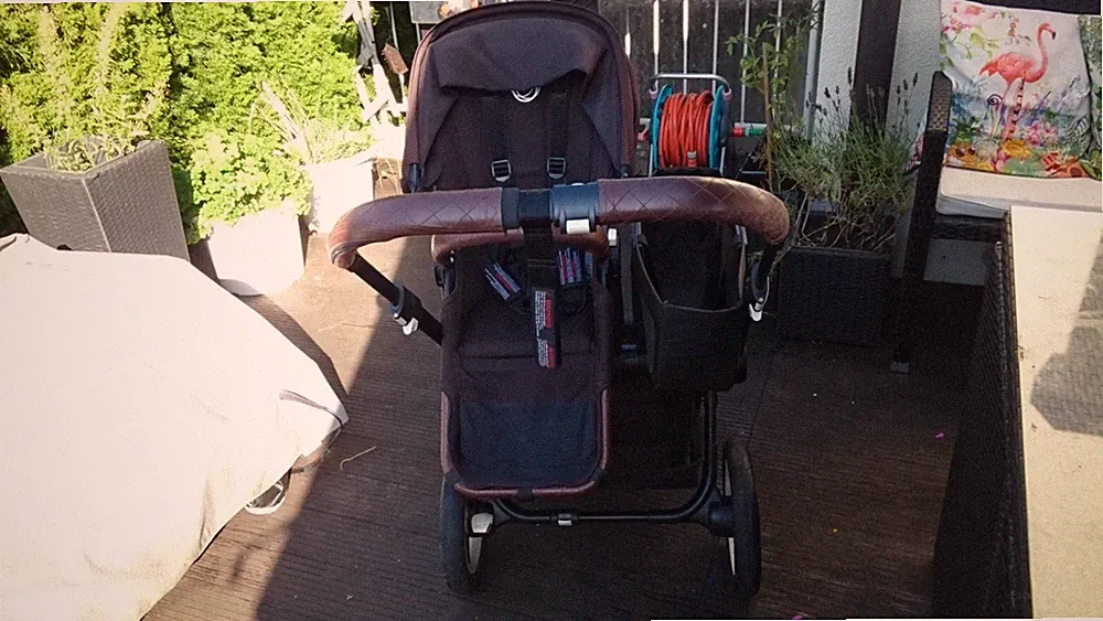 Bugaboo Donkey All Black Geschwisterwagen