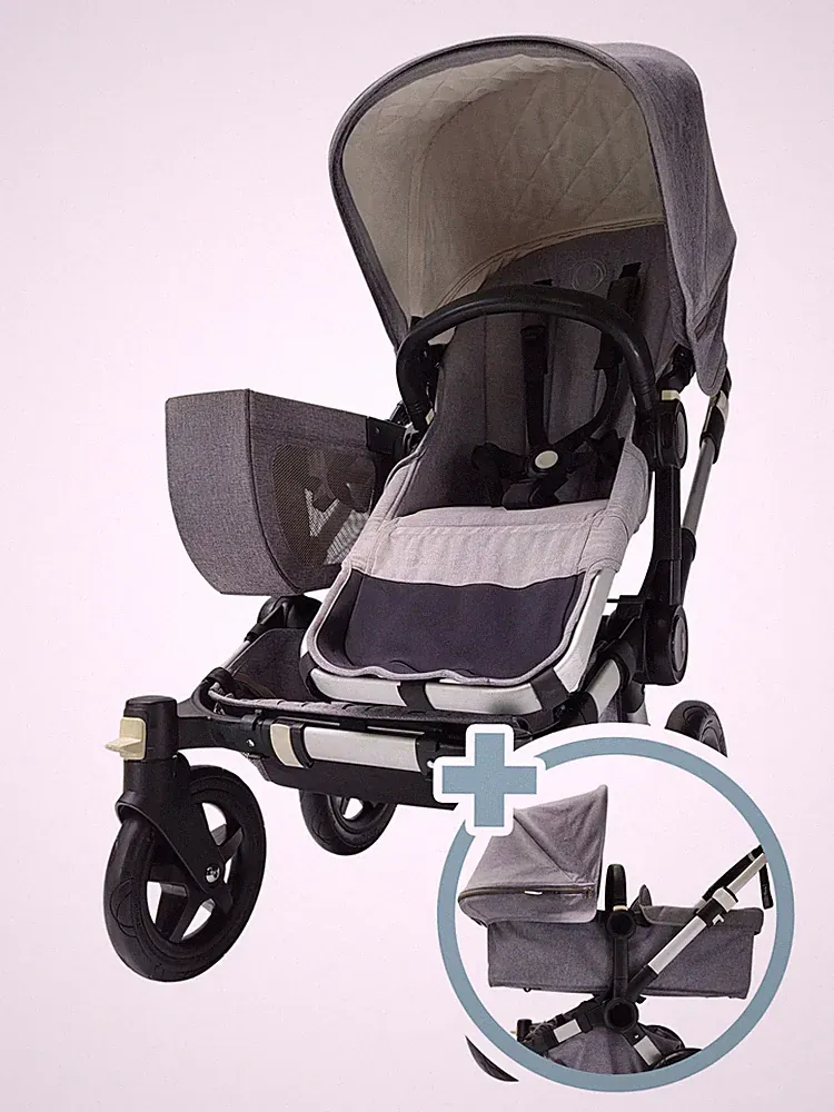 Bugaboo - Donkey Mono Kinderwagen - 1 Jahr Garantie & 30 Tage Rückgaberecht