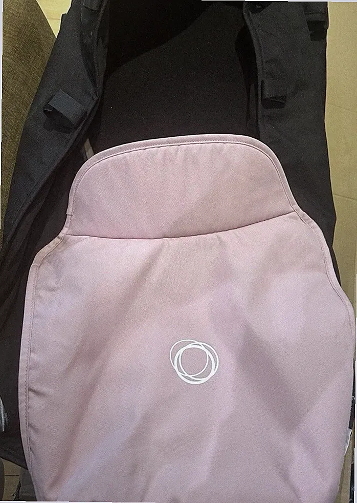 Bugaboo Kinderwagenwanne schwarz rosa