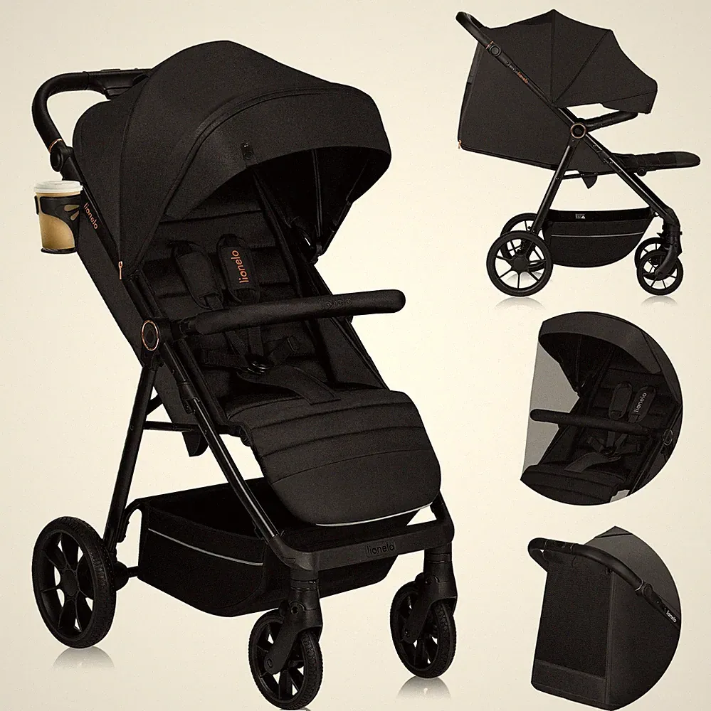 Buggy bis zu 22 kg von 6 Monaten bis 4 Jahren Schwenkbare 360° Räder