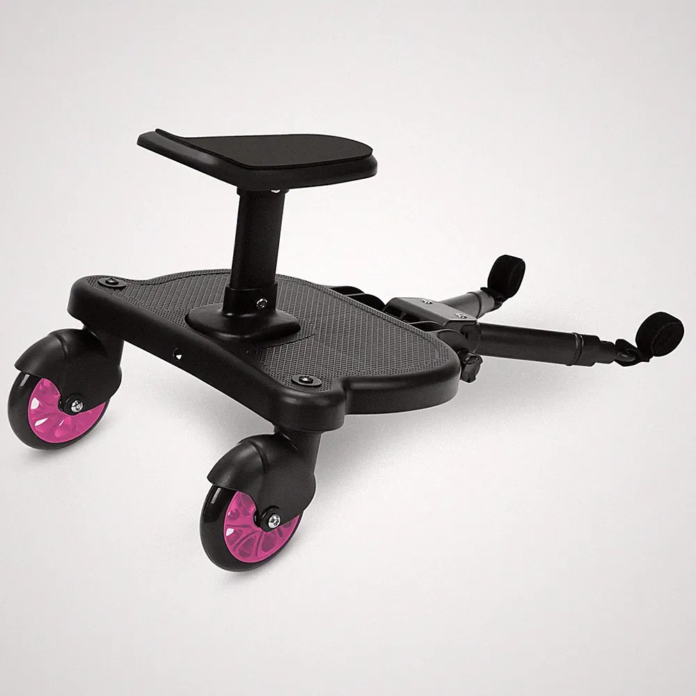 Buggy Board für Kinderwagen Trittbrett Kinder Kinder mit Sitz Kiddy Mitfahrbrett