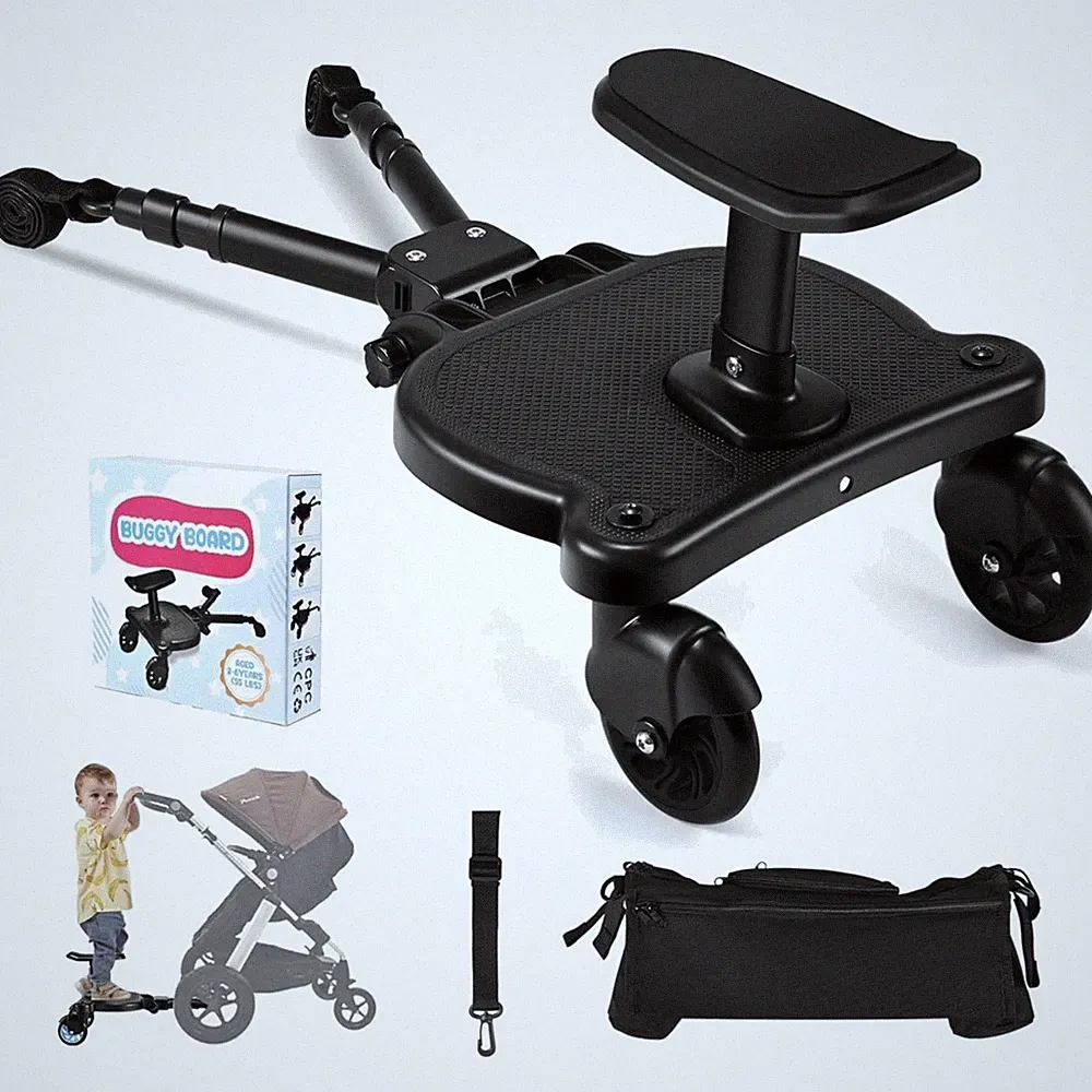 Buggy Board Kinderwagen Trittbrett universal Sitz 25kg Kinder 2 6 Jahre