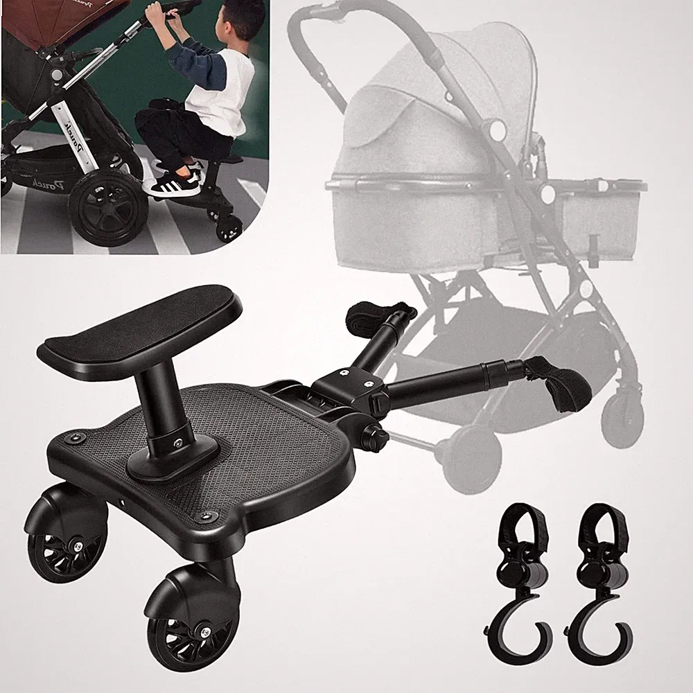 Buggy Board Sitz Kinderwagen Universal Trittbrett für Kinder 2-6 Jahre 25 KG