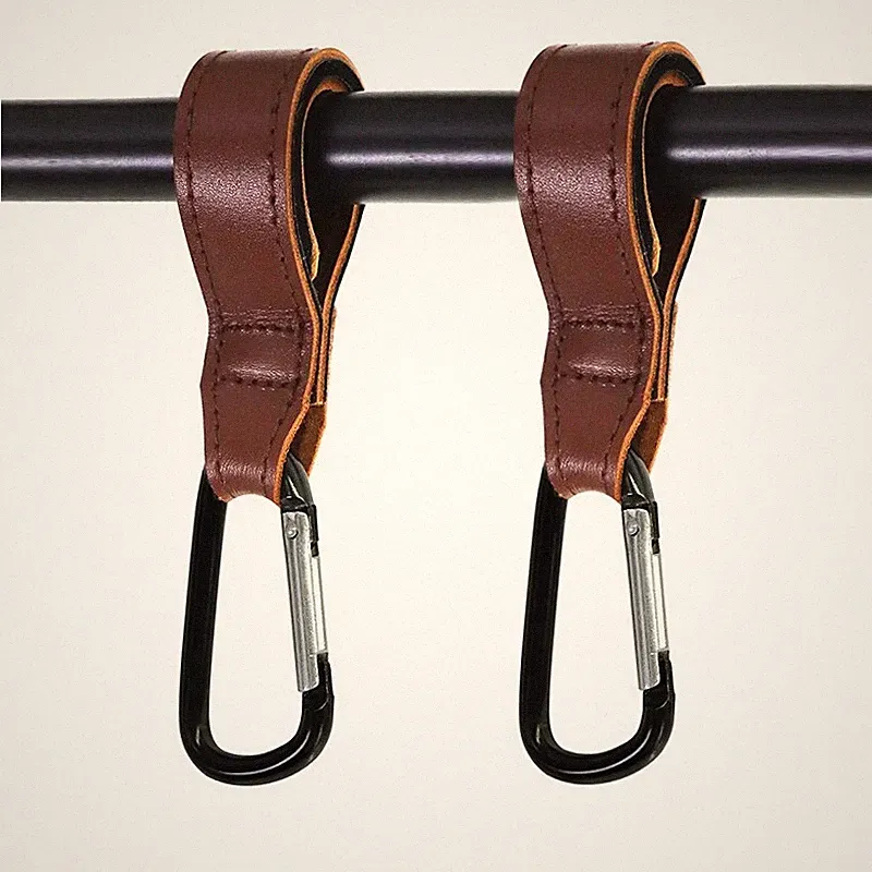 Buggy Haken Gurt Kinderwagen Klettverschluss Karabiner Clips Kinderwagen-Haken