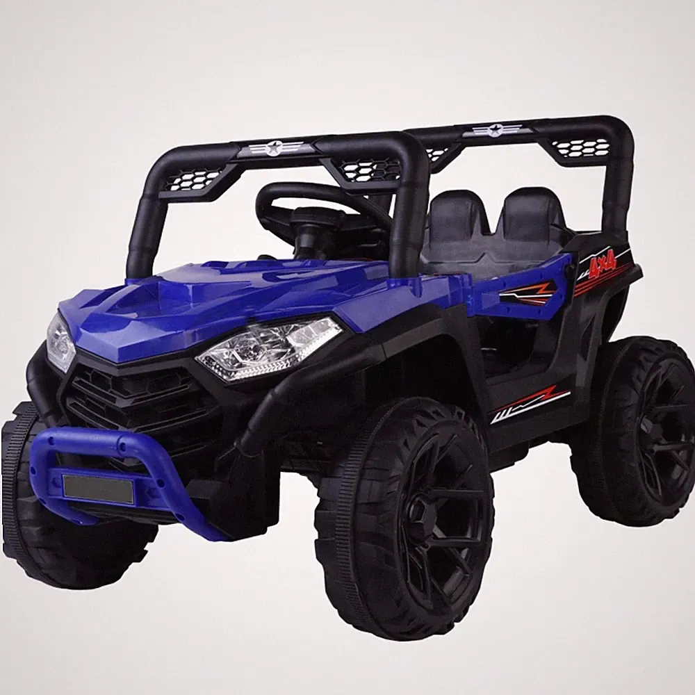 Buggy Kinder Auto SUV Geländewagen Elektroauto 12V 4x38W Blau (BTF5588)