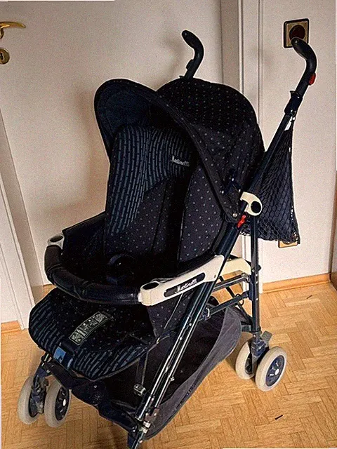 Buggy zum Sitzen und liegen, gepolstert