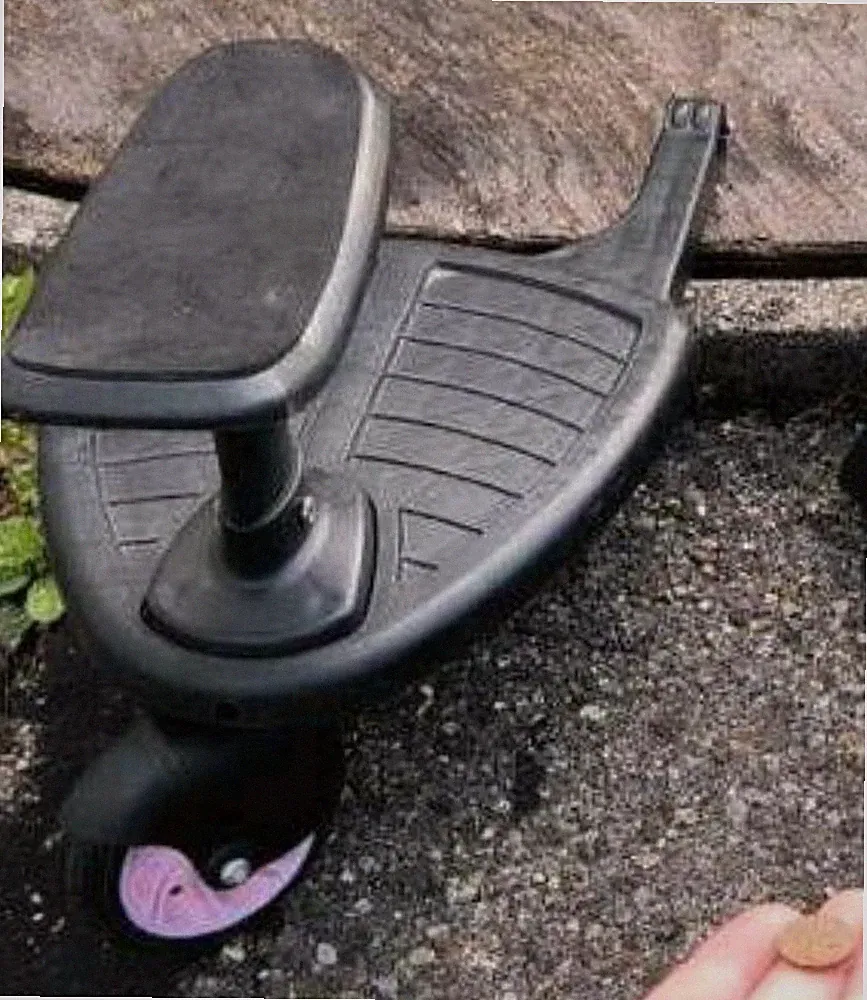 Buggyboard Universal mit sitz neuwertig Geschwisterboard Kinderwagen Zubehör