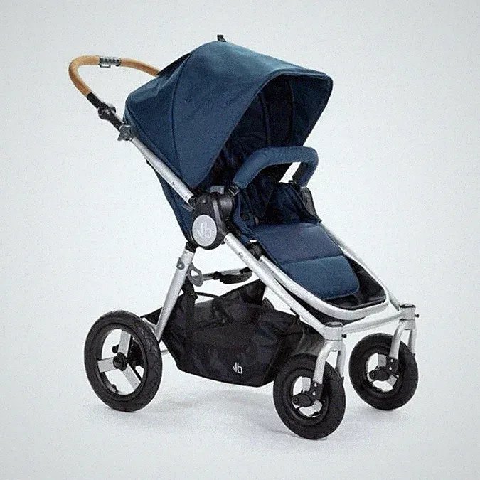 Bumbleride Era Kombi- & Sportkinderwagen Einsitzer blau faltbar Korb E-465MB