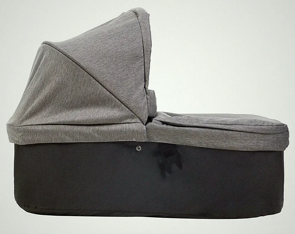 carrycot plus V3.2 für Mountain Buggy Duet Zwillingswagen - herringbone - NEU