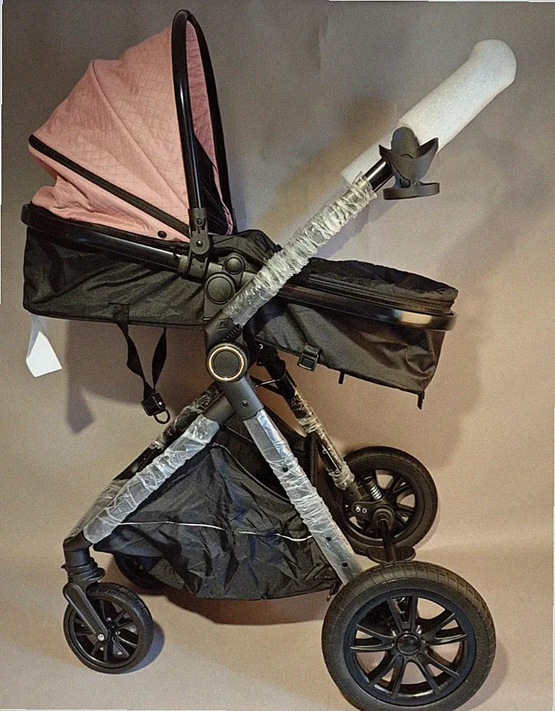 Chamar V8 Baby Stroller rosa Kinderwagen Baby Neu Rechnung MwSt