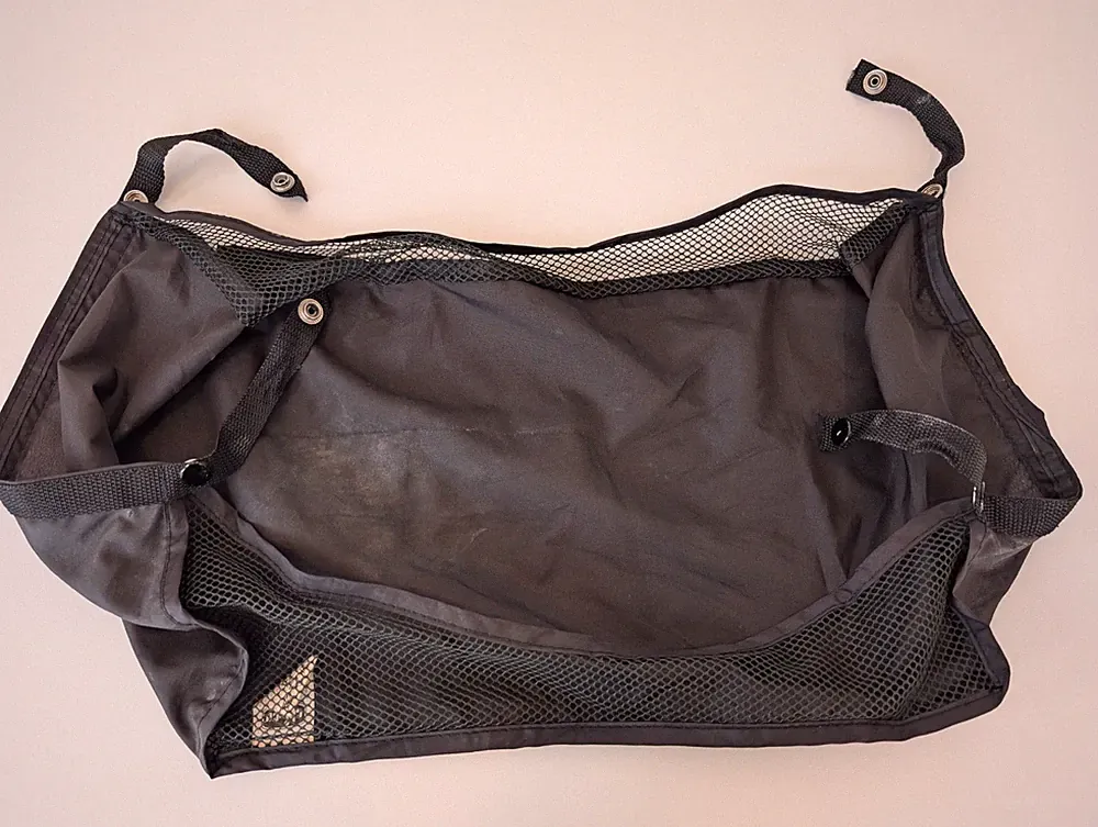 Chicco Echo Kinderwagen Einkaufskorb schwarz