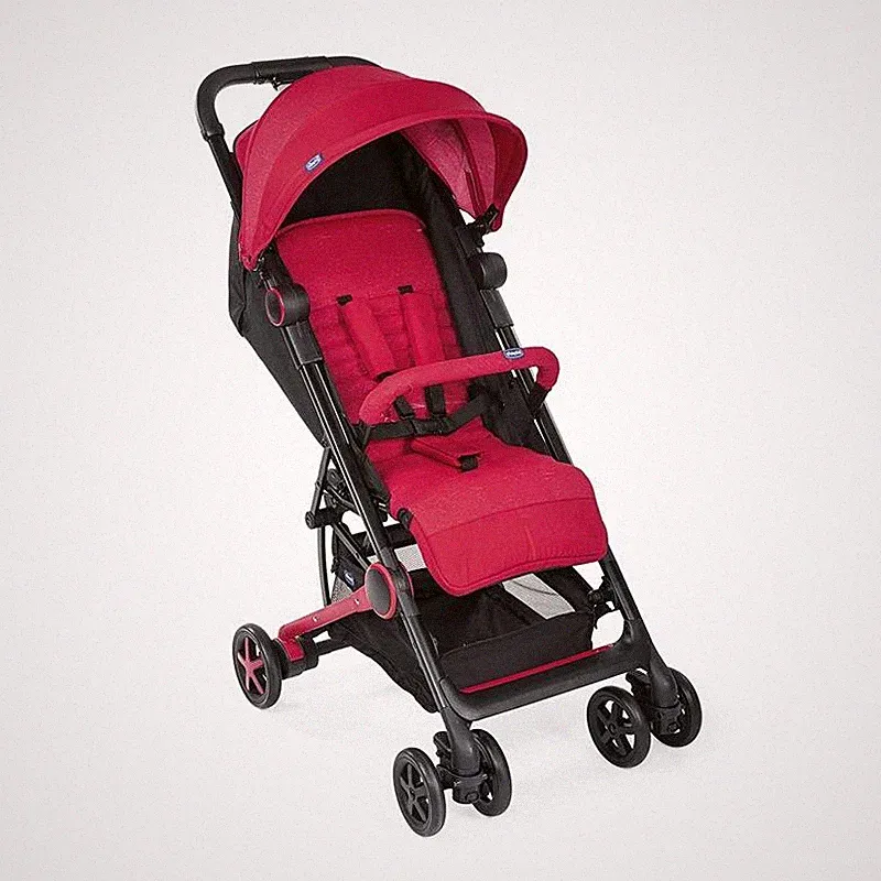 Chicco Miinimo 3 Trio Passeggino Für Neugeborene Rot 15KG, 6,3KG 4 Positionen