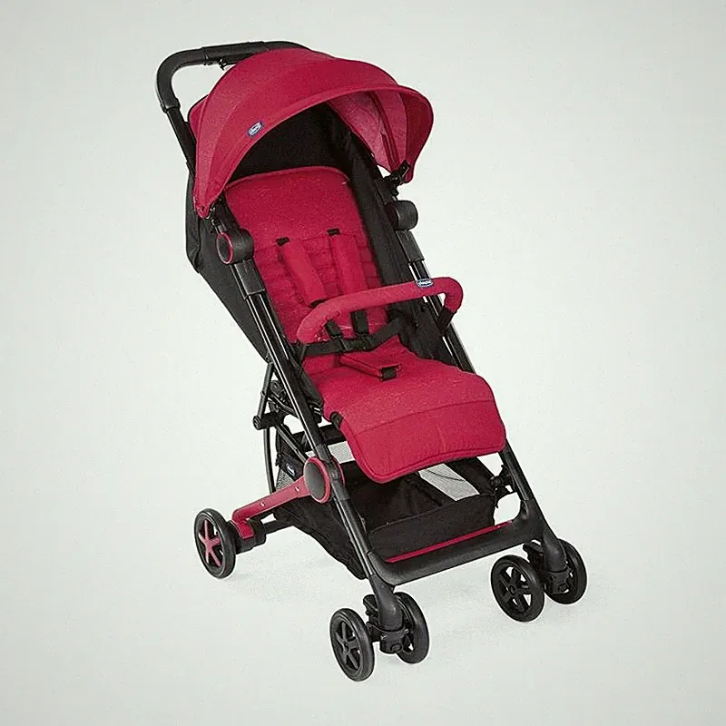 Chicco Miinimo 3 Trio Passeggino Für Neugeborene Rot 15KG, 6,3KG 4 Positionen