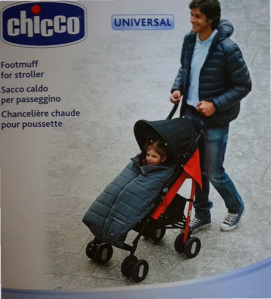 Chicco Universal-Fußsack für Kindersportwagen Neu