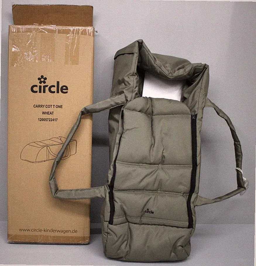 circle Baby-Tragetasche für Geschwisterkinderwagen D Two - Weizen - Neu