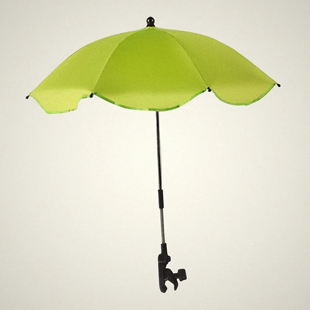 Clip-on-Regenschirm für Kinderwagen, modischer Pflanzenschatten für Rasen