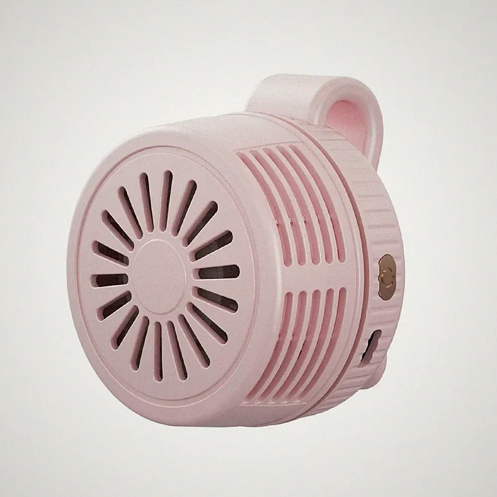 Clip-Ventilator tragbar Klemmventilator kabellos für Kinderwagen, Büro