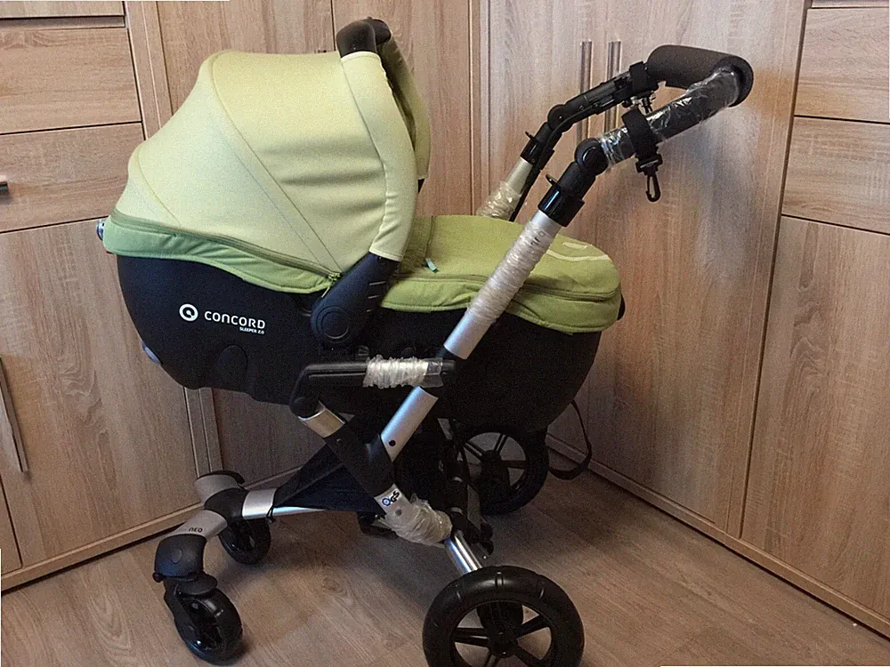 Concord Sleeper 2.0 Tragetasche, Tragewanne für NEO und Wanderer grün