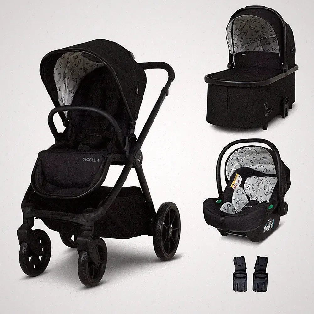 Cosatto Giggle 4 Reisesystem Kinderwagen, Kinderwagen & Autositz, kompakt faltbar, Foxed