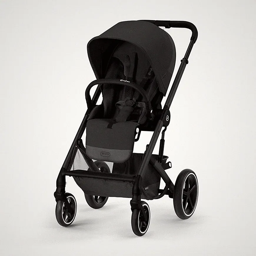 Cybex Balios S Lux Kinderwagen Buggy Reisebuggy Babywagen Moon Black