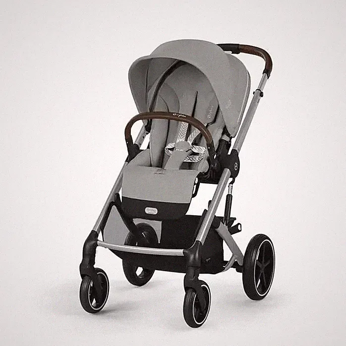 cybex Balios S Lux Kinderwagen Buggy Reisesystem Soho Grey All Terrain Räder