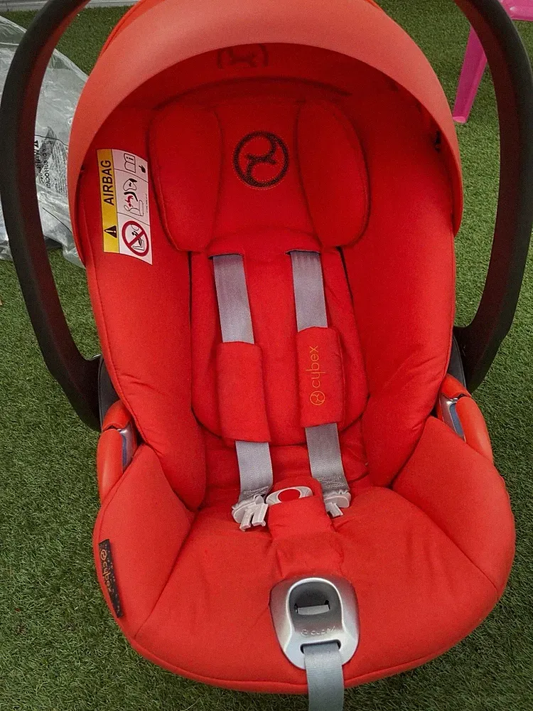 Cybex cloud z i-size Babyschale Kindersitz TOP ‼️Incl. Adapter Für Kinderwagen