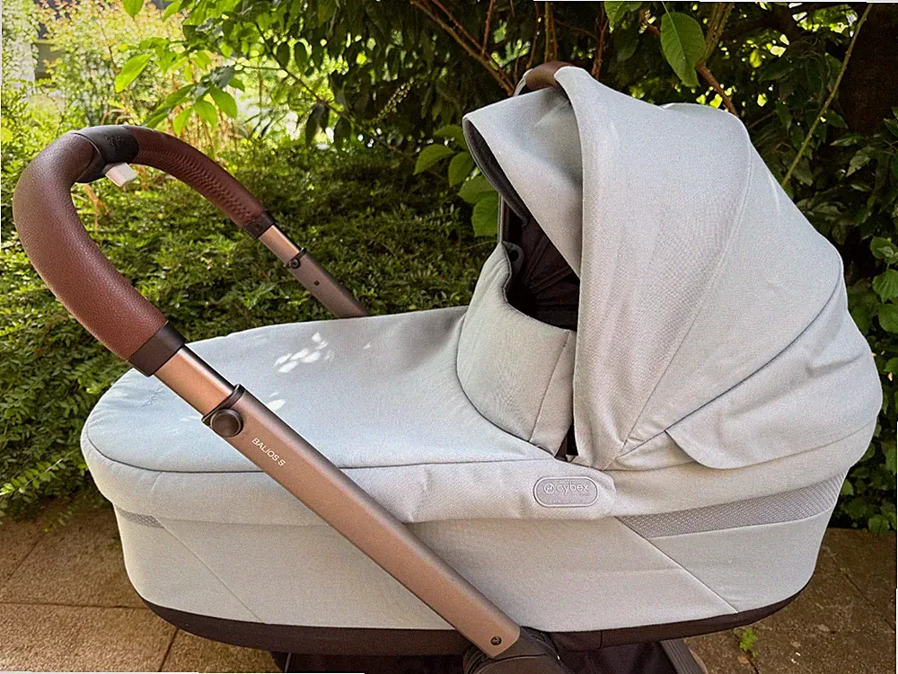 Cybex Cot S Lux Stormy Blue - Wie neu + 2 Matratzenschoner GRATIS & OVP