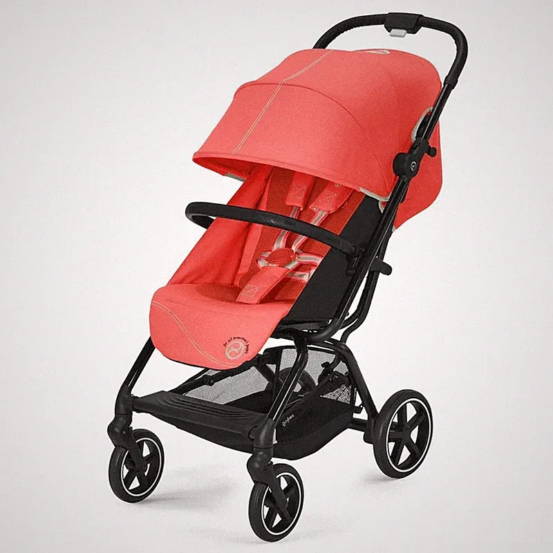 Cybex Eezy S+2 - Kinderwagen - Hibiscus Red - UVP 419,95 €