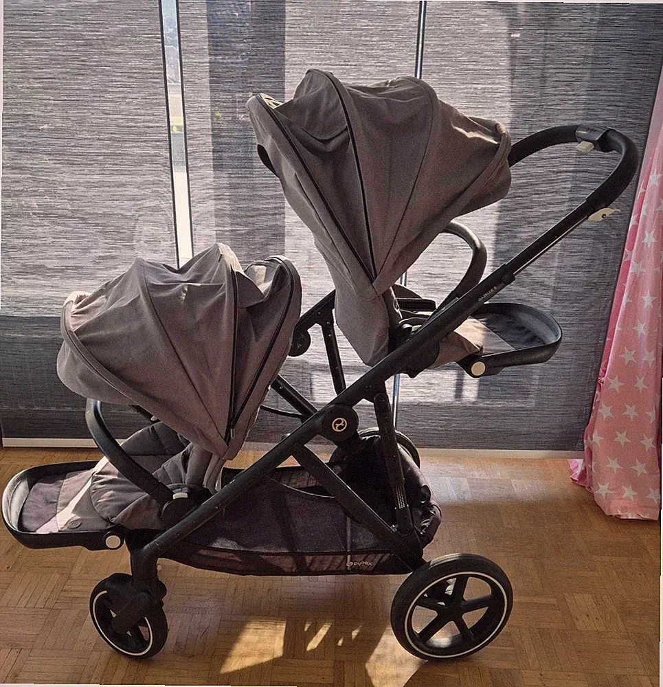 Cybex Gazelle S Kombikinderwagen/Sportwagen mit Babywanne & Sportsitz