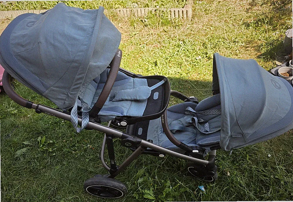 Cybex Gazelle S Zwillingswagen Kinderwagen ✅️