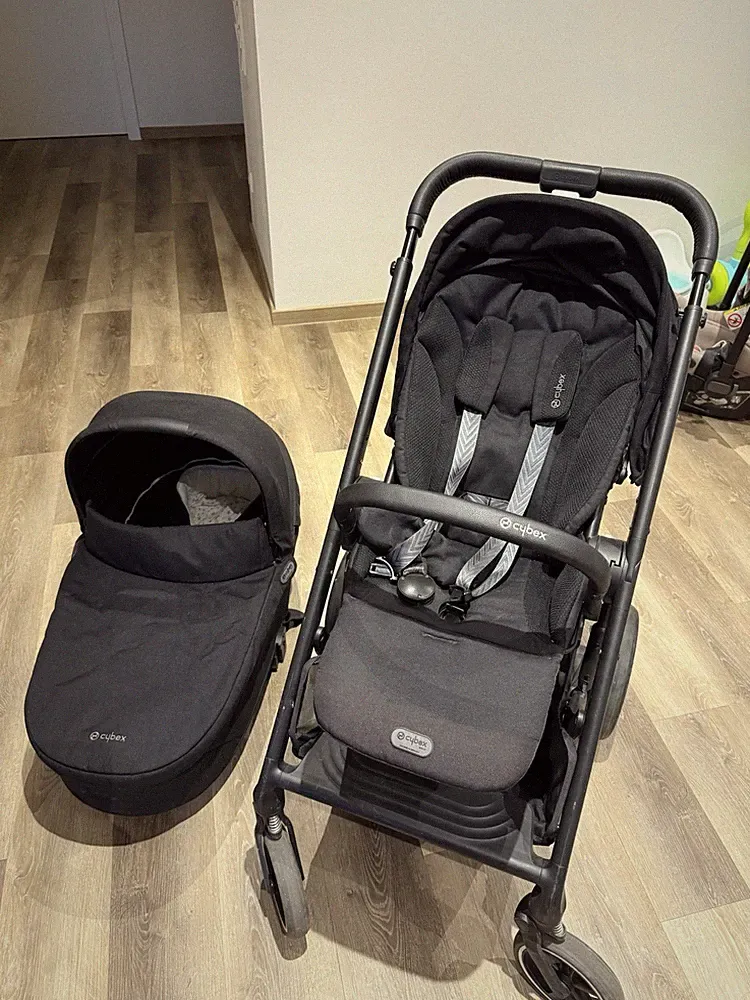 Cybex GOLD Balios S Lux 2-in-1 Kinderwagen Moon Black