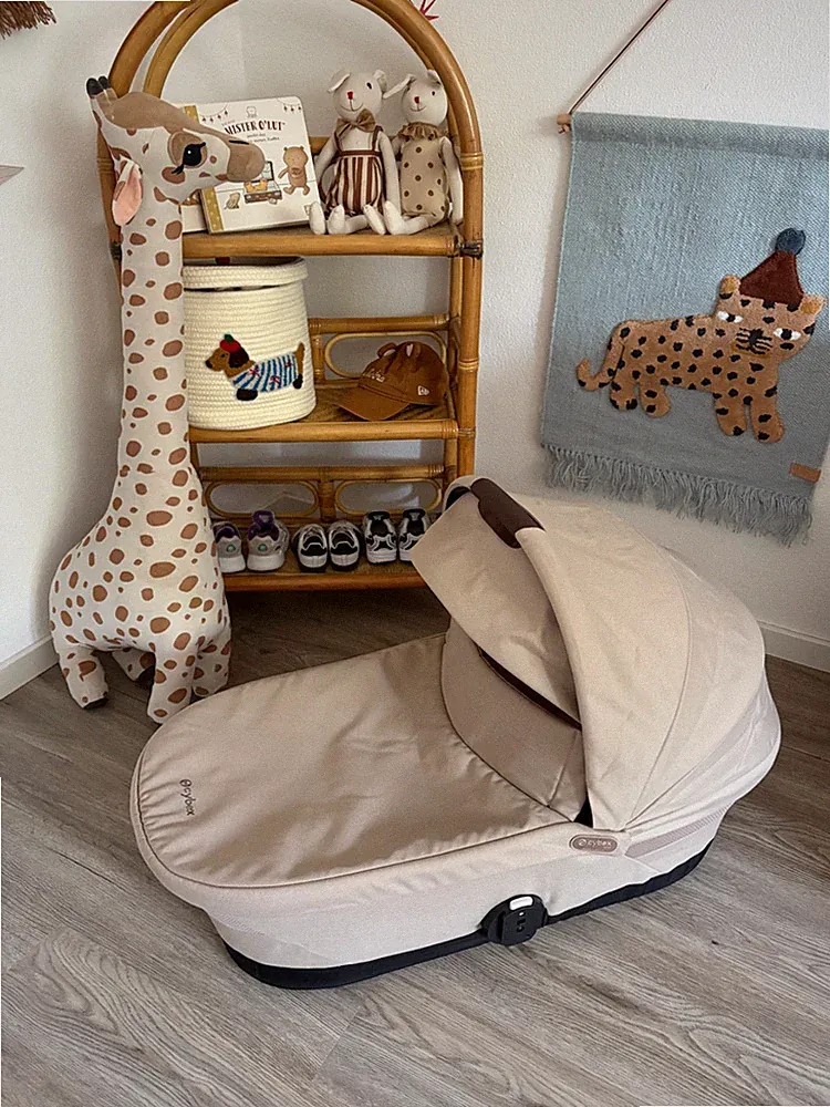 Cybex Gold Gazelle S Babywanne Kinderwagen Wanne Schaumstoffmatratze Beige