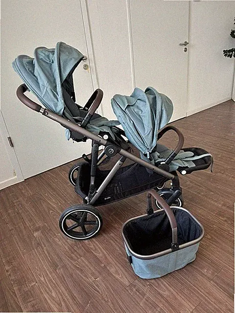 Cybex gold Gazelle S Geschwisterkinderwagen Doppelkinderwagen sehr guter Zustand
